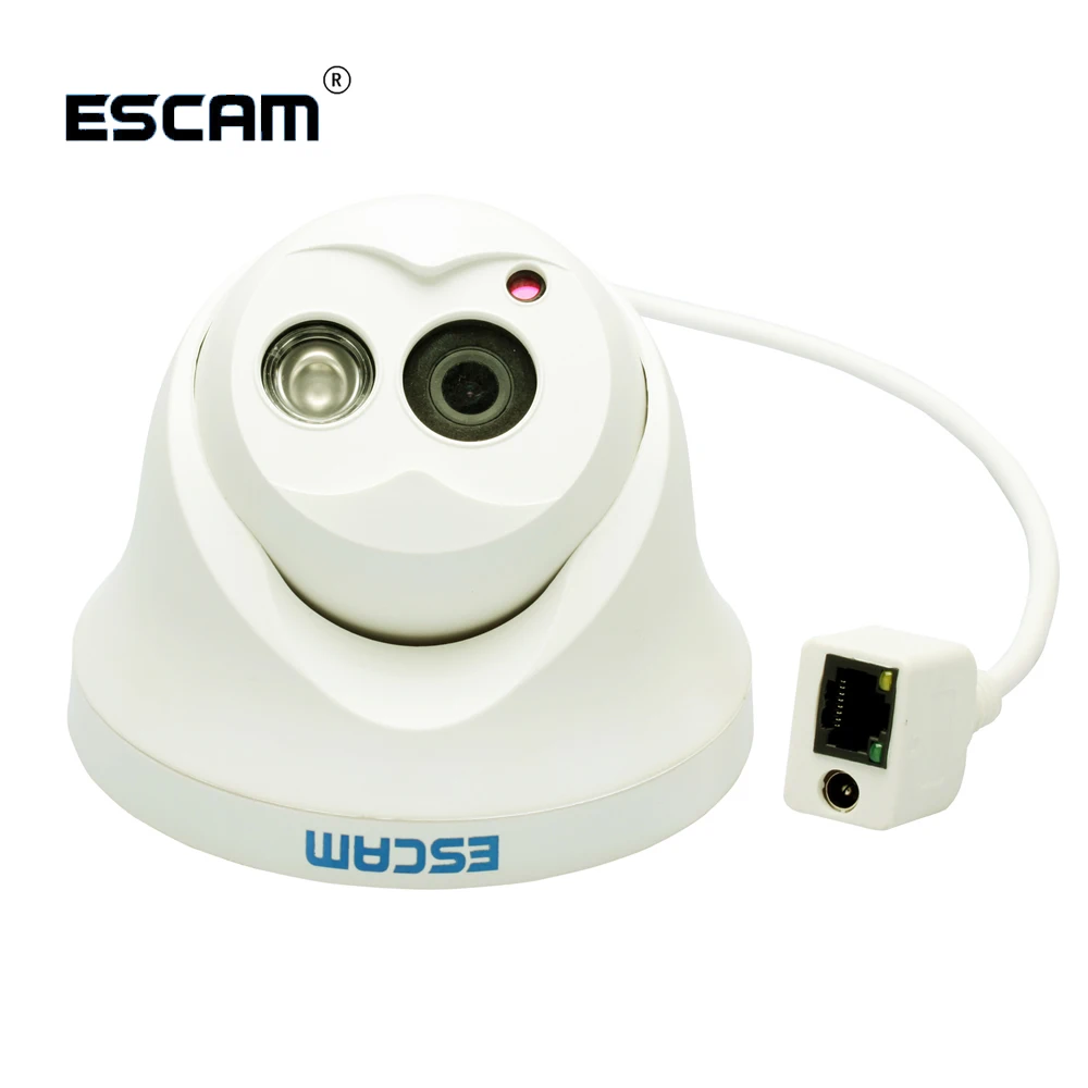 

Escam OWL QD100 IP Camera HD 720P Night Vision Onvif 3.6mm len H.264 1/4 CMOS P2P Mini Camera IR Security CCTV Camera