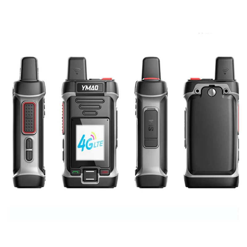 4G Network Radio Zello Walkie Talkie Long Range 3000mAh Transceiver HAM Mobile Radio 4G Wifi Walkie Talkie 100km