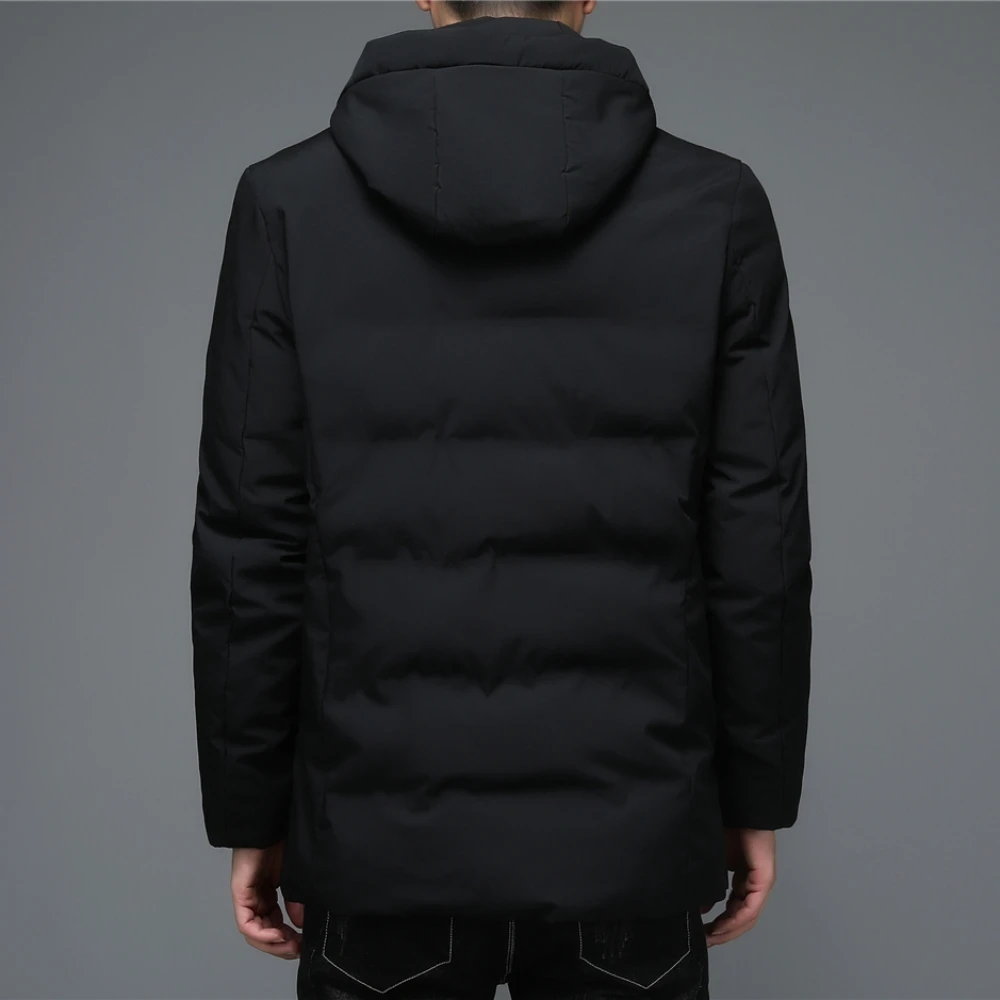 COODRONY Brand Thick Warm Hooded Parkas Men's Winter Jackets Long Coat Men Clothing Fashion Streetwear Windproof Overcoats Z8148