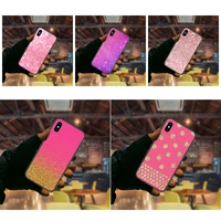 gold pink glitter mobile phone covers for xiaomi redmi go 6 7a 8 8a 9a 9c 9i 9t 10 nfc prime power pro 4g a2 at lite nouvelle