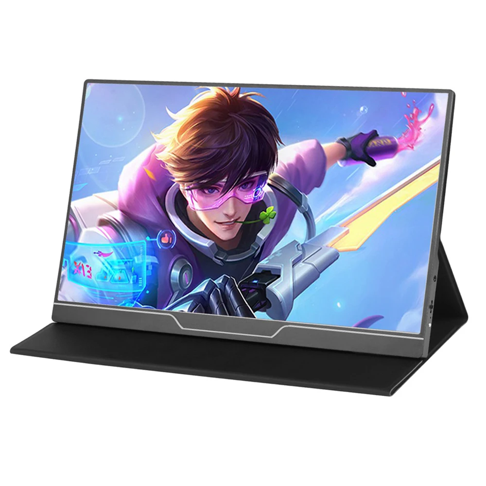 Портативный монитор 15 6 дюйма 165 Гц 2K 2560*1440 IPS HDR Freesync двойной динамик игровой
