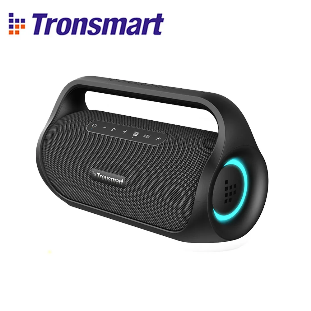 Tronsmart Bang Mini Speaker 50W Portable Party Speaker with Bluetooth 5.3, Stereo Sound, NFC Connection, Built-in Powerbank