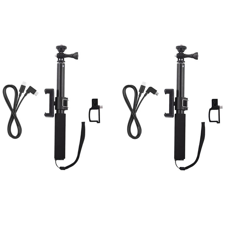 

Selfie Stick For DJI OSMO Pocket 2 Handheld Gimbal Stabilizer Cable For Phone Clip Module Extension Pole