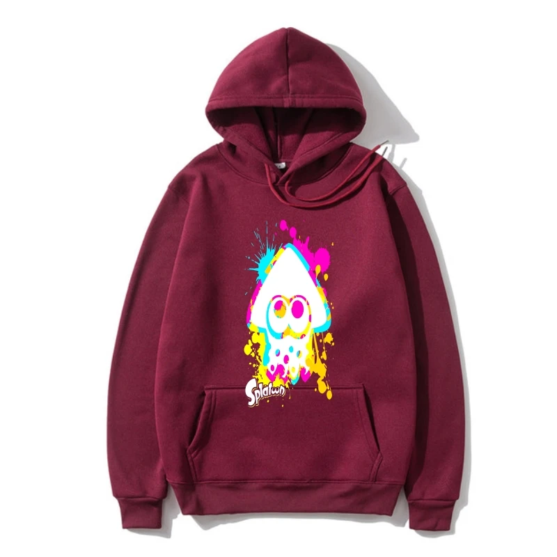 

Толстовки Splatoon 2 новая верхняя одежда цветная чернильная Spla Верхняя одежда черная-темно-синяя мужская-Женская Популярная Толстовка