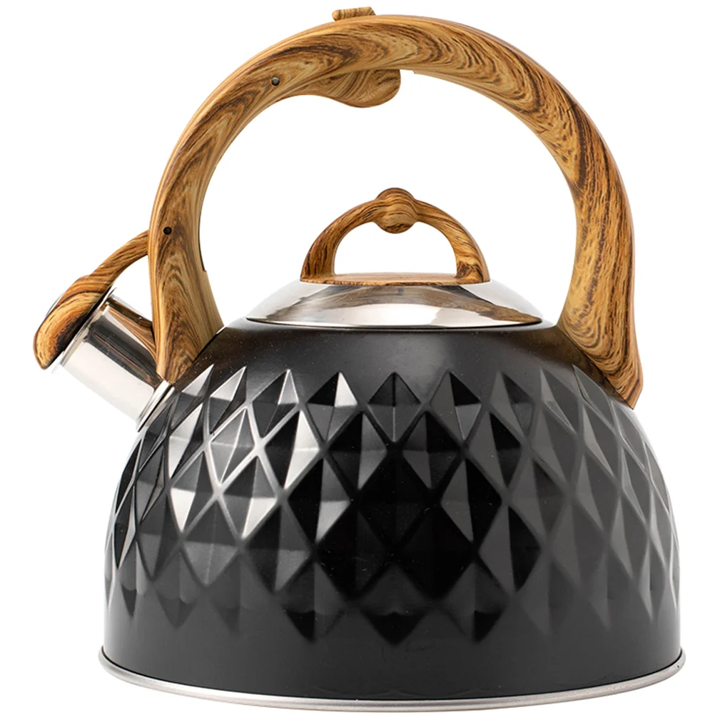 

Kettle Tea Stovetop Water Whistling Teapot Coffee Stainless Steel Stoveboiling Campingpot Boiler Loud Pour Pots Over Whistle