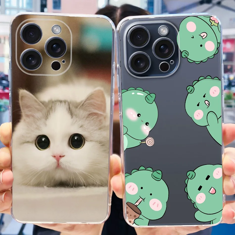 Модный Элегантный чехол для телефона iPhone 15 Pro Max iPhone15 Мягкая силиконовая задняя