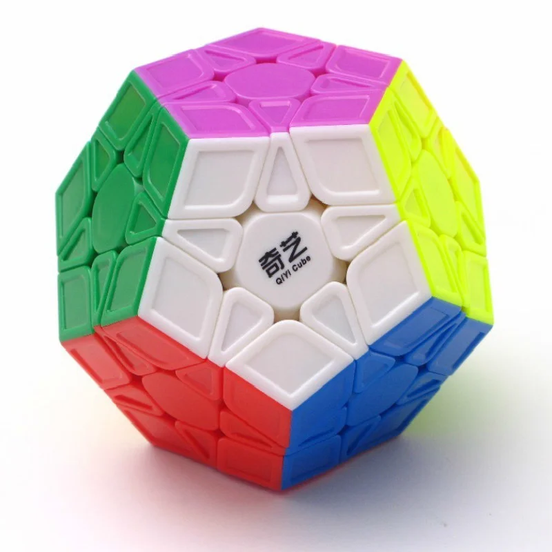 

Новинка QiYi Mofangge QiHeng S 3x3 Dodecahedron (скульптура) магический куб головоломка Wumofang 3x3 Mega Speed Cubo Magico игрушки для детей