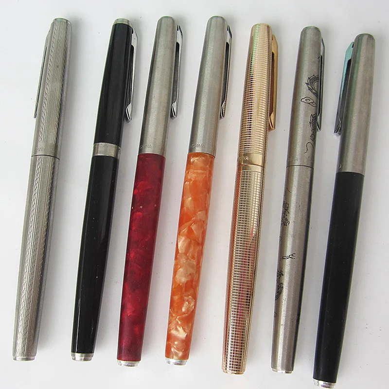 

New Old Vintage Hero Yong Sheng 220 Fountain Pen Fine Nib Students Writing Stationery Collection Using the 1990 s