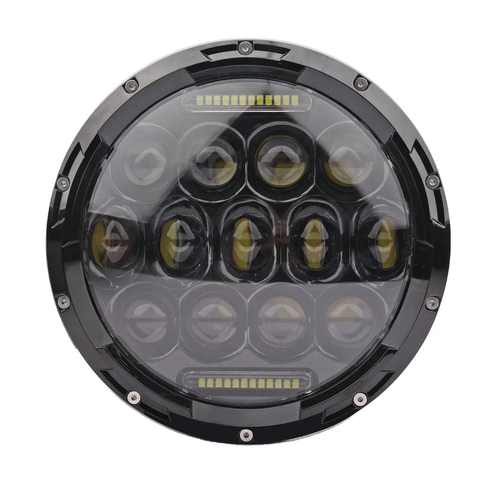 

Shanghai Sanfu Car Accessories Fit For Jeep W rangler JK 07-17 J105 7'' 75W Off Road Led Head Light Full LED Head Lamptools