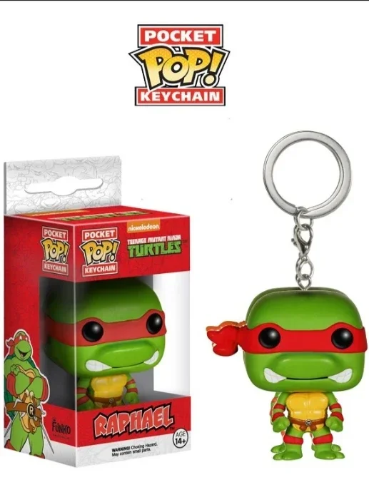 Фигурка Funko pop Michel angelo Donatello Leonrado Raphael игрушки для детей