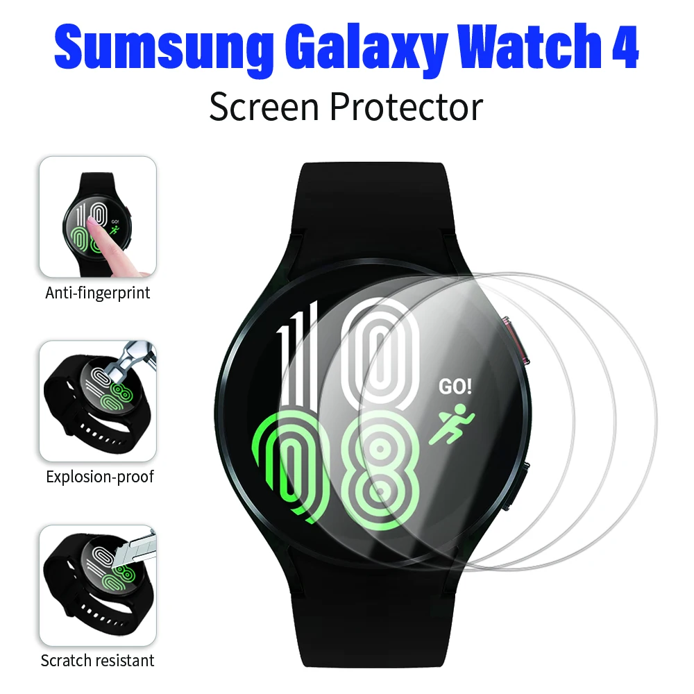 

Защитное закаленное стекло для смарт-часов Samsung Galaxy Watch 4, 40 мм, 44 мм