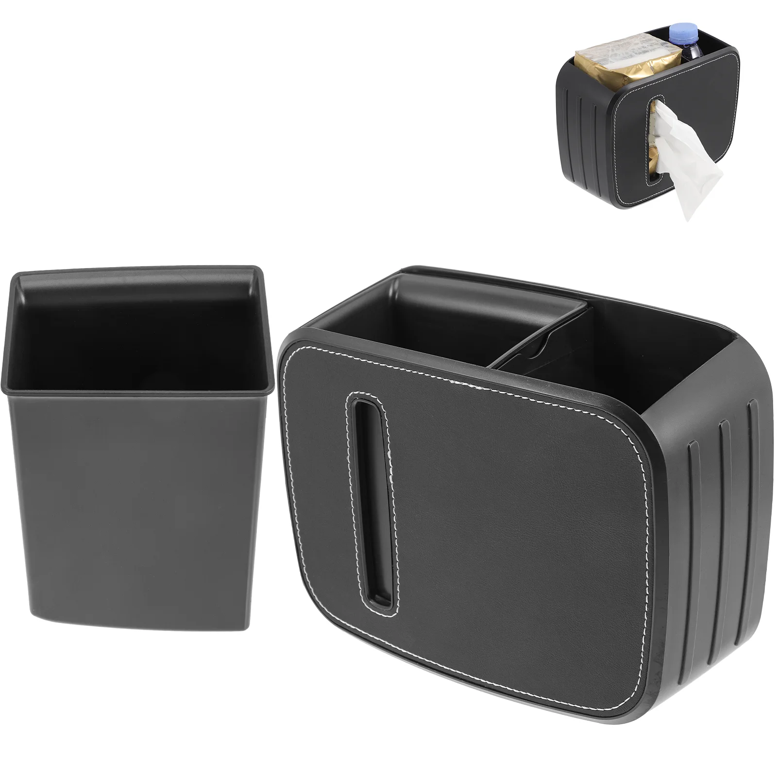 

Portable Detachable Multipurpose Car Storage Organizer Car Door Trash Bin Backseat Organizer Supplies Automotive Organizer