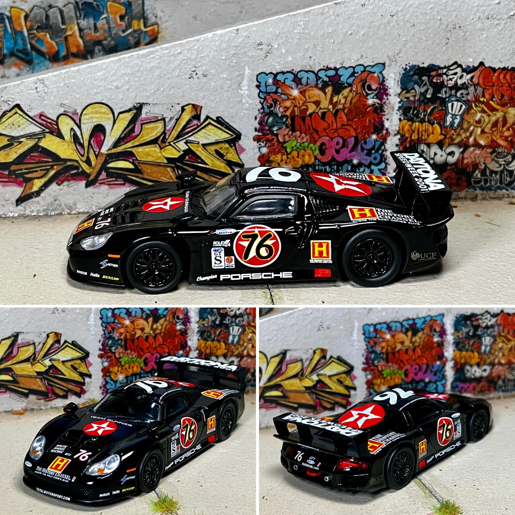 Модель автомобиля из литого под давлением сплава Sparky 1:64 rwb 911 GT1 EVO
