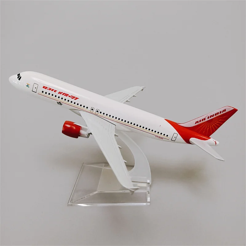 

16cm Alloy Metal Indian Air India Airlines A320 Airplane Model Airbus 320 Airways Diecast Plane Model Aircraft Kids Gifts Toys