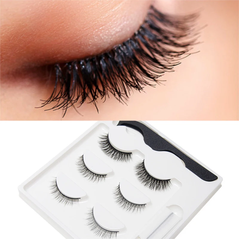 

Многоразовая самоклеящаяся лента для клея ресниц, инструменты для макияжа накладных ресниц без клея, гипоаллергенные ресницы