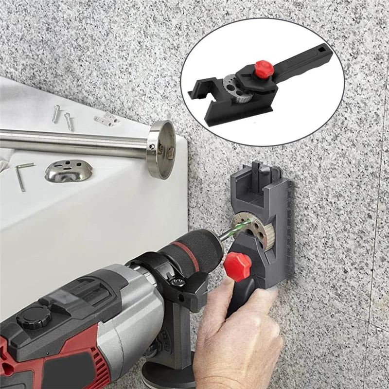 Направляющая для дрели регулируемый Самоцентрирующийся набор джиг дюбеля 3-12 мм