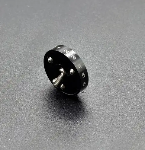 Fiber cleaver CT08 CT50 SCT-A08 Cutter Fixed Screw Dial Disc Part CT-08/50 Metal Dial Disc Part  One Set