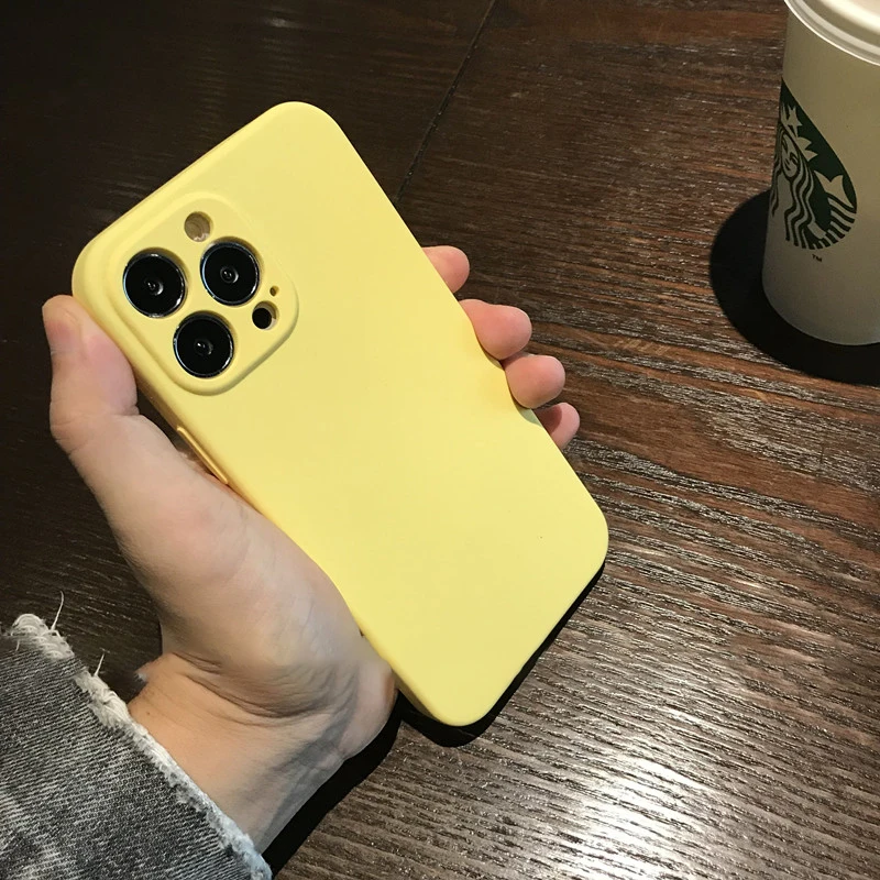 

Luxury Liquid Silicone Case For iPhone 13 12 11 Pro Max 12 13 Mini Cover For XS Max X XR 7 8 Plus 6s Shockproof Protective Cases