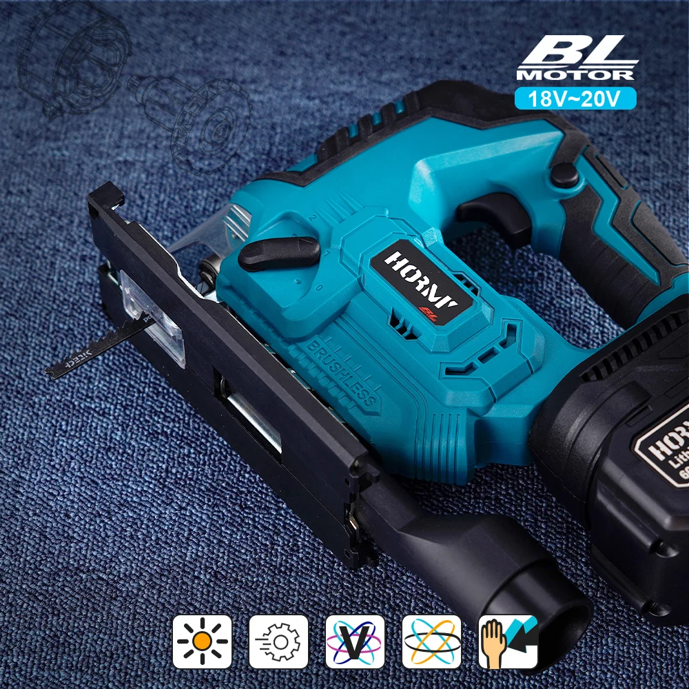 Бесщеточная ножовочная пила Беспроводная электрическая ножовка с 3 скоростями