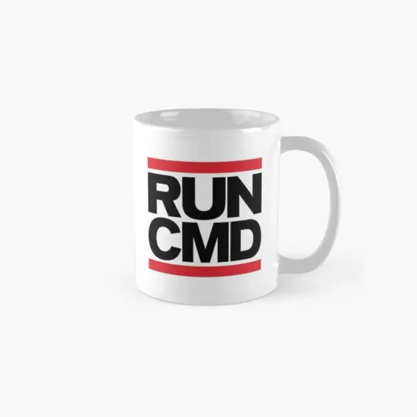 

Кружка Run Dmc в стиле Run Cmd Black Edition Cl, посуда для напитков, подарки, фотография, ручка для чая, круглая печать, изображение кофе, простой дизайн