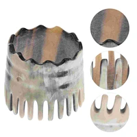 1pc durable practical chic horn comb horn comb acupoint comb for home gift
