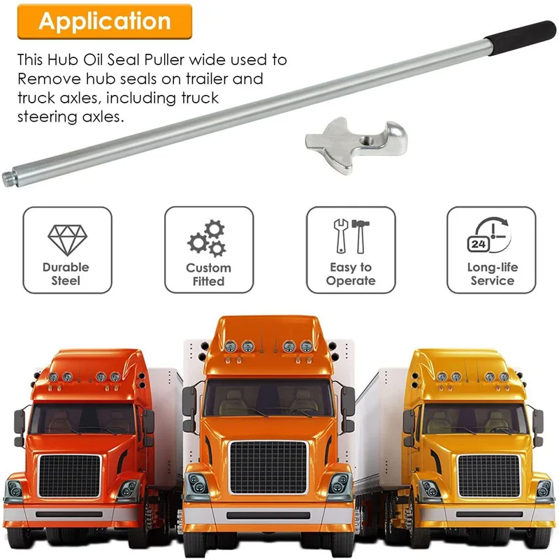 

Nony Tire Repair Tools 5085 Hub Oil Seal Remover Hub Oil Seal Puller Removes Hub Seals on Trailer and Truck Axles