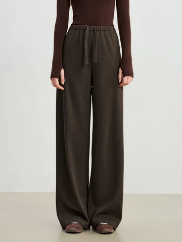 ZIQIAO шерстяные прямые брюки