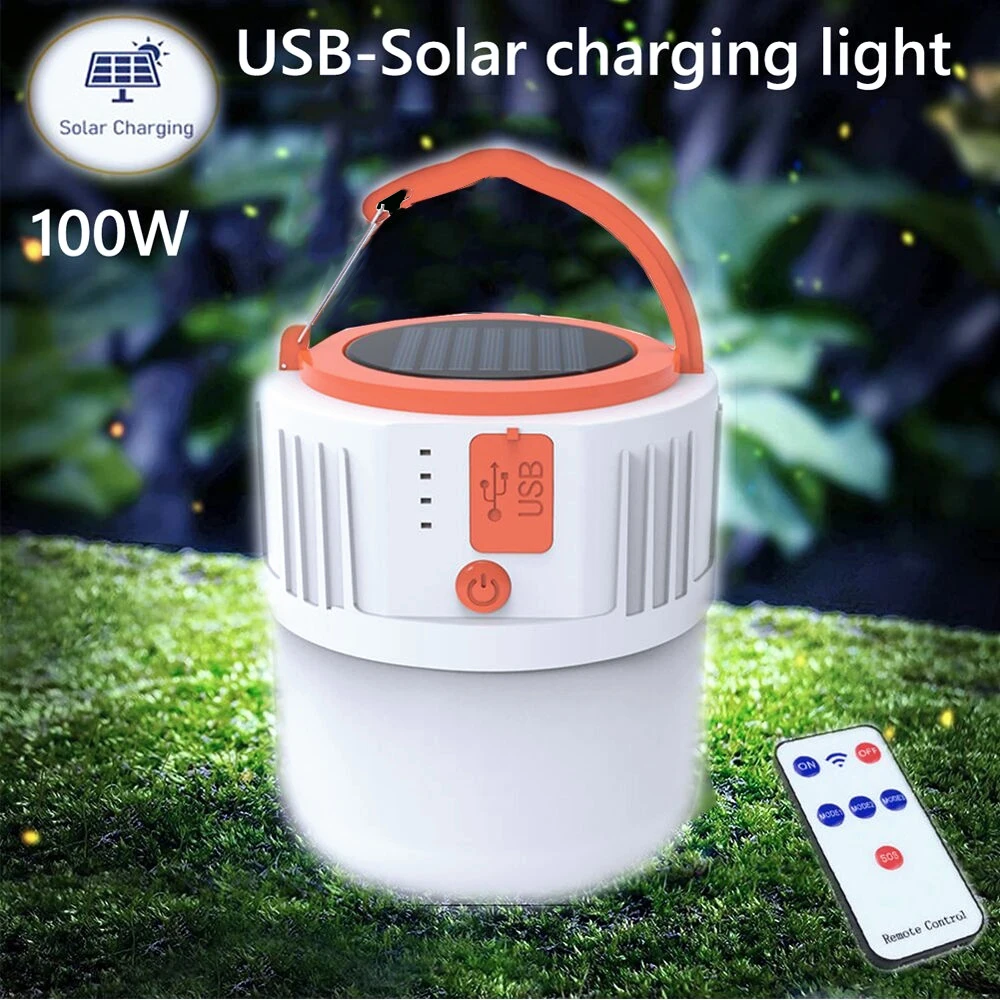 

USB Rechargeable Portable Lantern 24/42 Lamp Bead LED Solar Charging Light With Side Light for Outdoor Working Hiking Emergency