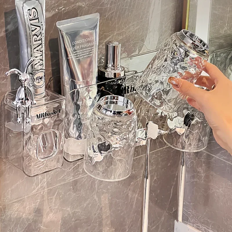 Неперфорированный настенный держатель для хранения зубов