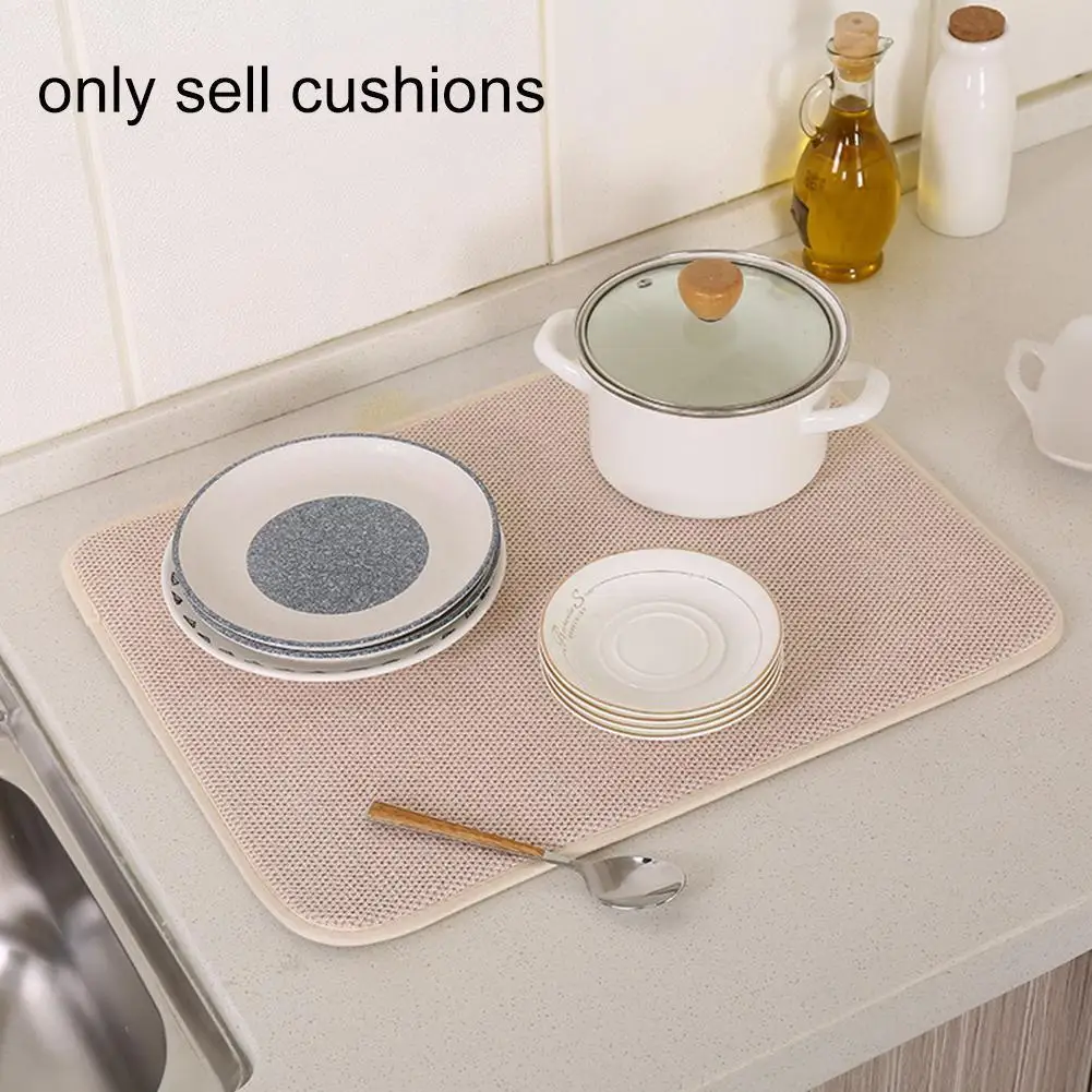 Настольная сушилка для посуды в шкафу сушильные коврики ромб настольные цветные