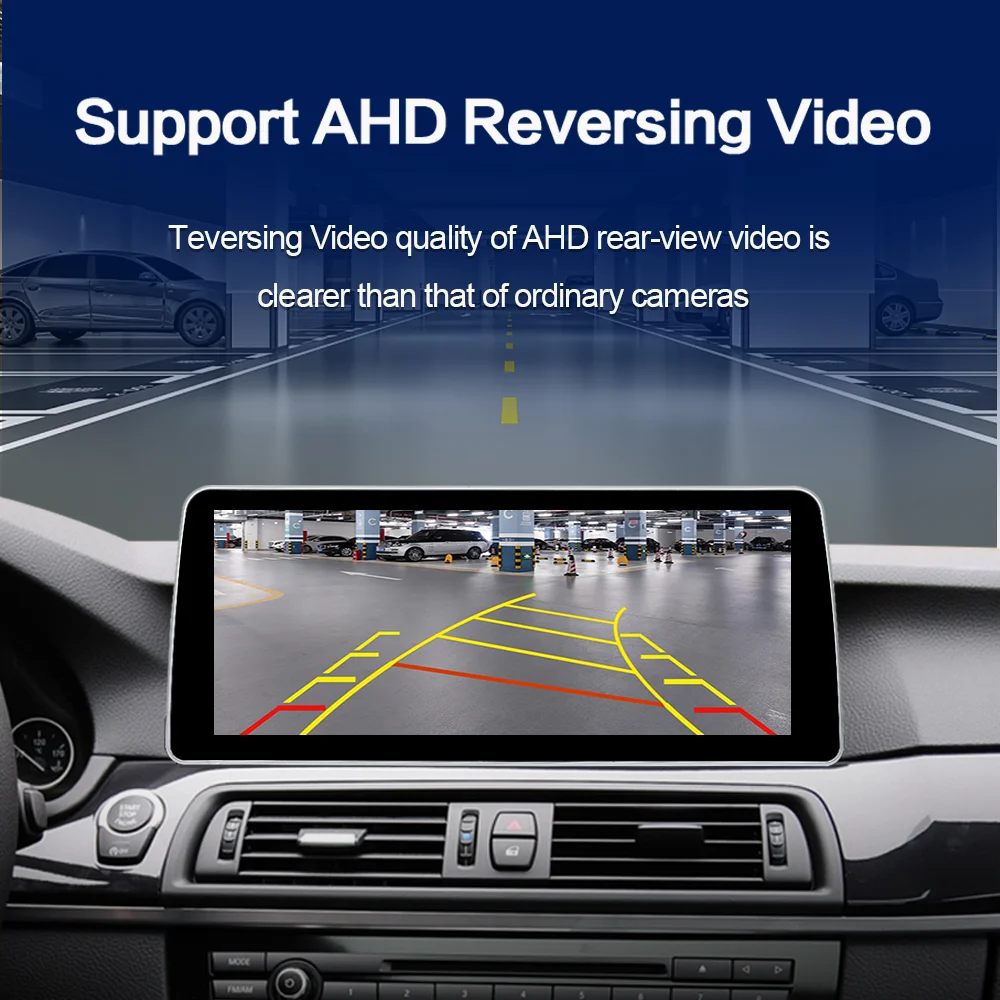 Новинка ID8 UI 12.3inc Система Android беспроводной Carplay авто для BMW 5 серии F10 F11 CIC NBT