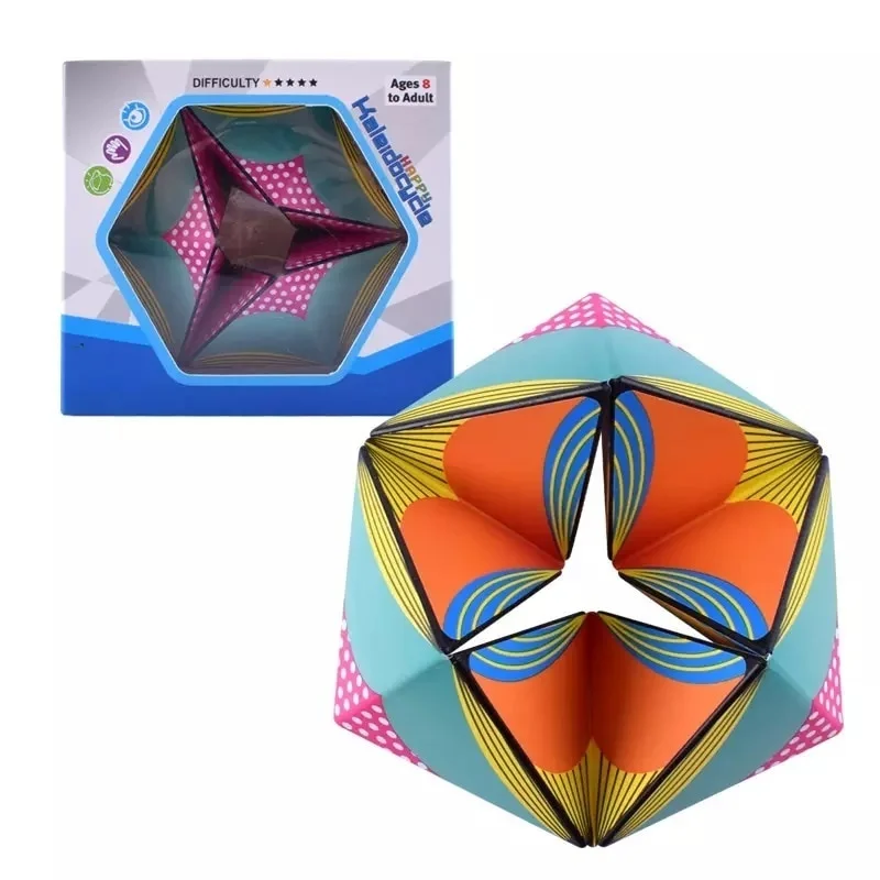 

Игровой фиджет-куб Infinity для взрослых, Крутые гаджеты для мужчин, красочные настольные игрушки калейдоцикл