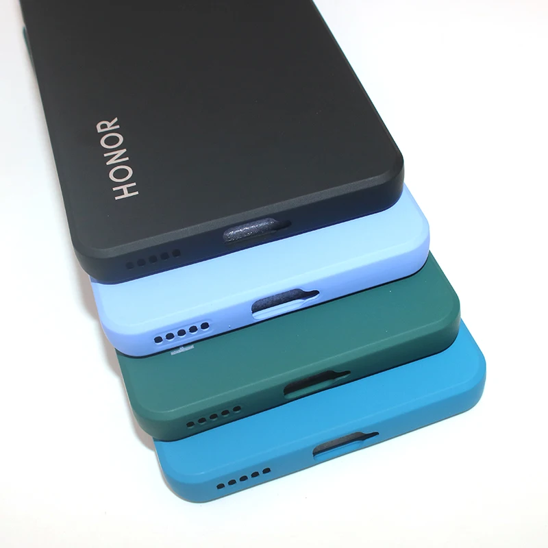 Чехол для телефона Honor 50/50Pro ударопрочный силиконовый мягкий чехол с логотипом и