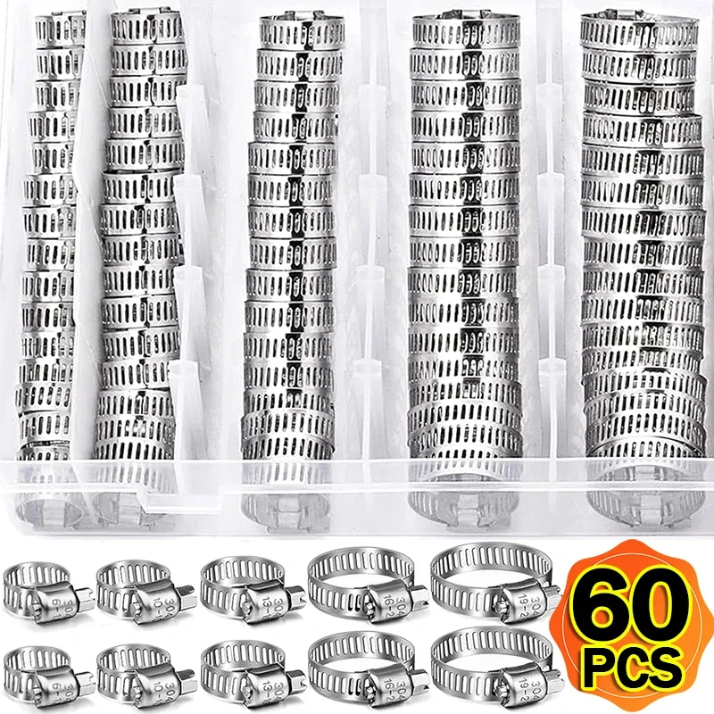 

Регулируемый хомут для шланга из нержавеющей стали, сделай сам, винтовая лента, кран, крепеж для водопроводных трубок, автомобильный хомут для топливной трубы, плоскогубцы, инструменты