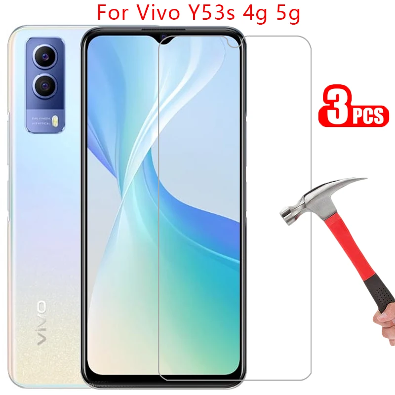 Защитное закаленное стекло для vivo y53s 4g 5g Защита экрана vivoy53s y 53 s y53 ys53 53ys s53y пленка