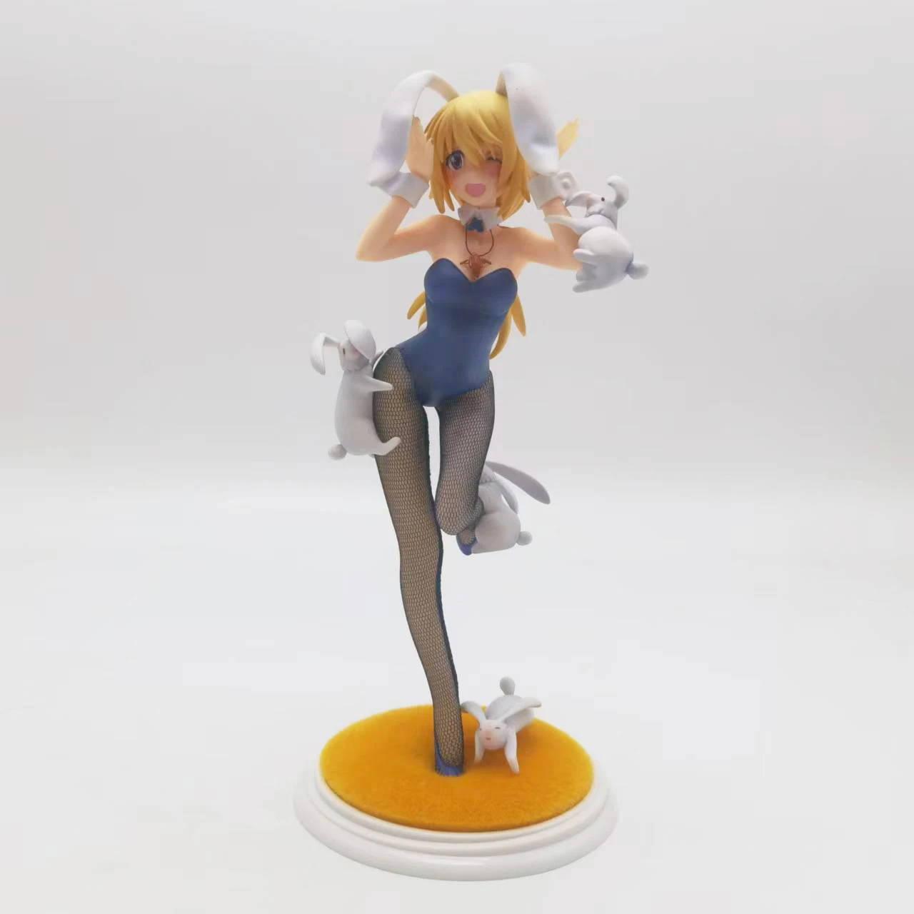 

Infinite Stratos Charlotte Dunois 4 leaves Bunny Ver. Figure PVC Collectible Model Toy 23cm