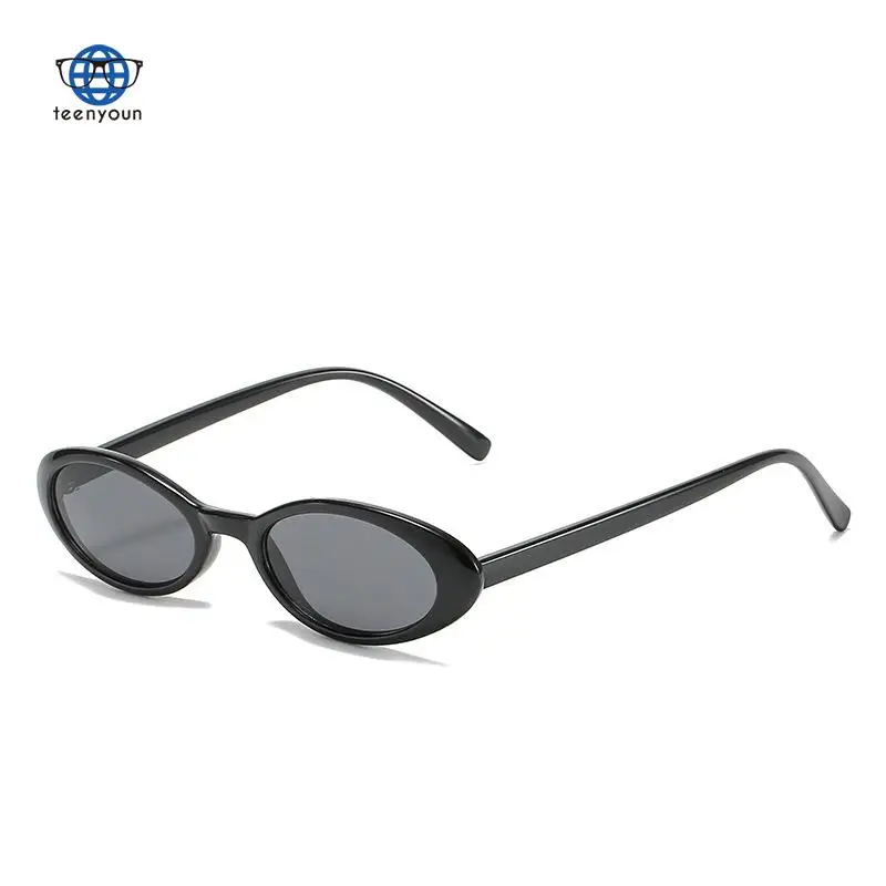 

Teenyoun Small Frame Sunglasses Women's Oval Frame Fashion Trendsetter Driving Hip-hop Sun Glasses Luxury Brand Shades