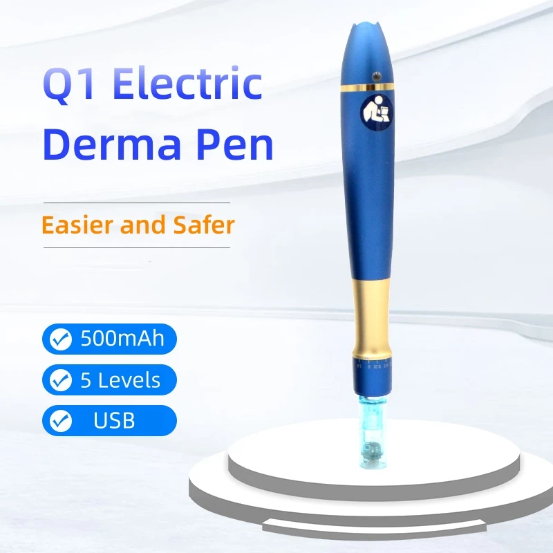 

500 mAh Professional Wireless Dermapen Microneedles Facial Beauty Machine Portable Hydration Skin Care Acne Marks Removal Tools