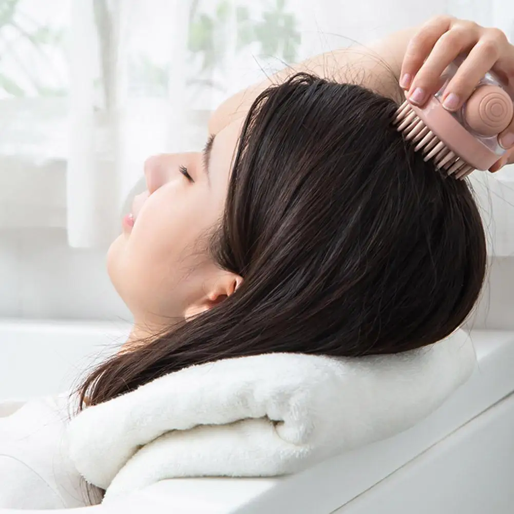 

1 шт., силиконовая щетка для чистки кожи головы