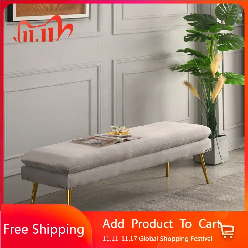 

Скандинавские длинные стулья, роскошная мебель для гостиной, сменные туфли, современная домашняя мебель, скамейка, мебель для гостиной