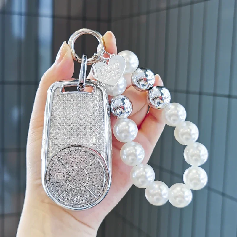 Подходит для ORA Funky Cat Keycase Lightning Ballet Black White 23/24 Чехол ключей Keyshell Брелок