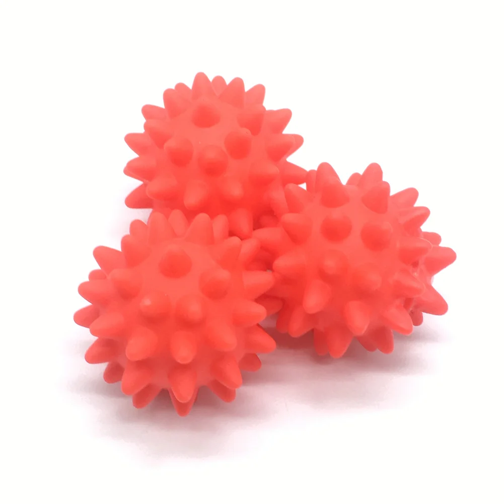 

Squeaky Rubber Ball Toys For Pet Chew Molar Dog Teeth Cleaning Toy Puppy Hedgehog Bite Resistant Extra-tough Balls Pet Supplies
