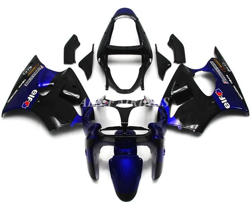 

4Gifts New ABS Plastic Motorcycle Fairing kit Fit For Kawasaki Ninja ZX-6R 2000 2001 2002 ZZR600 00 01 02 Custom Blue