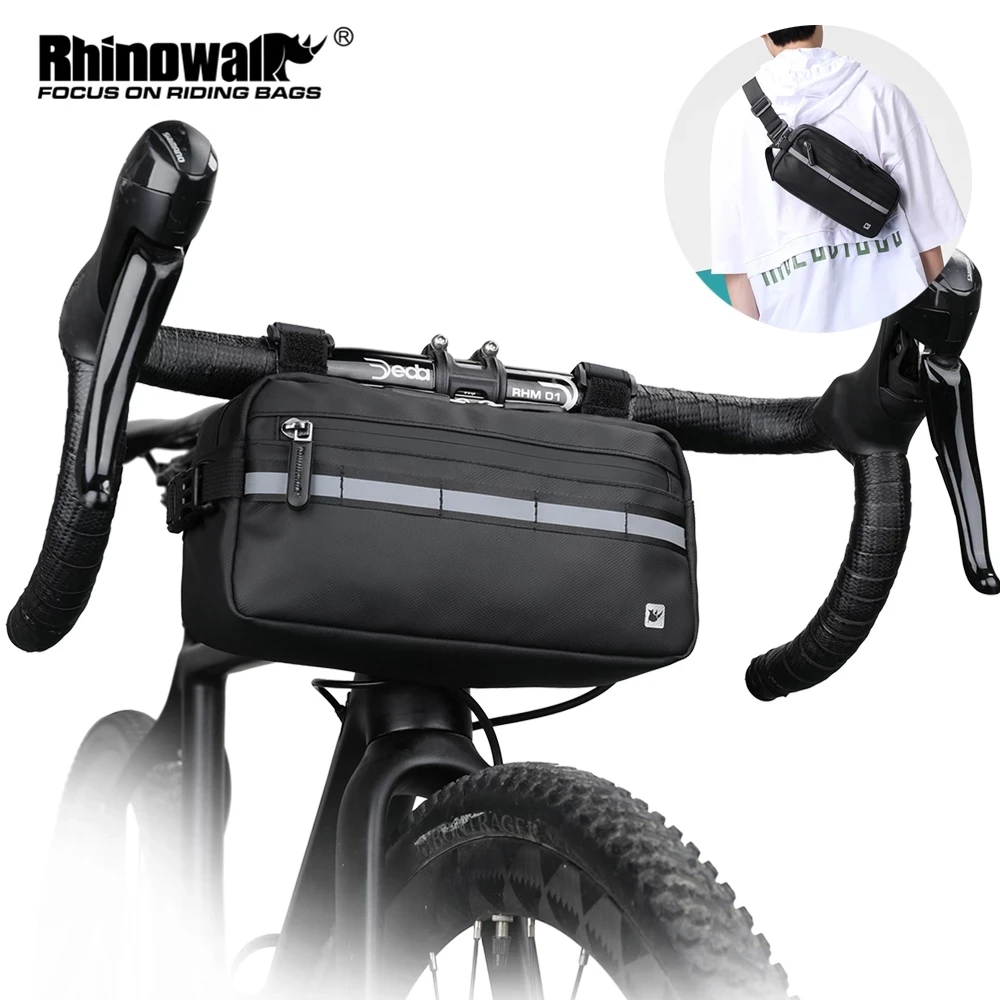 

Outdoor 2021 New Handlebar Bag Bicycle Bags Frame Pannier Bag Multifunction Portable Shoulder Bag Bike Accessorie