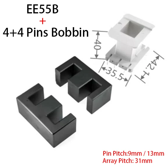 

Вертикальная магнитная катушка EE55B