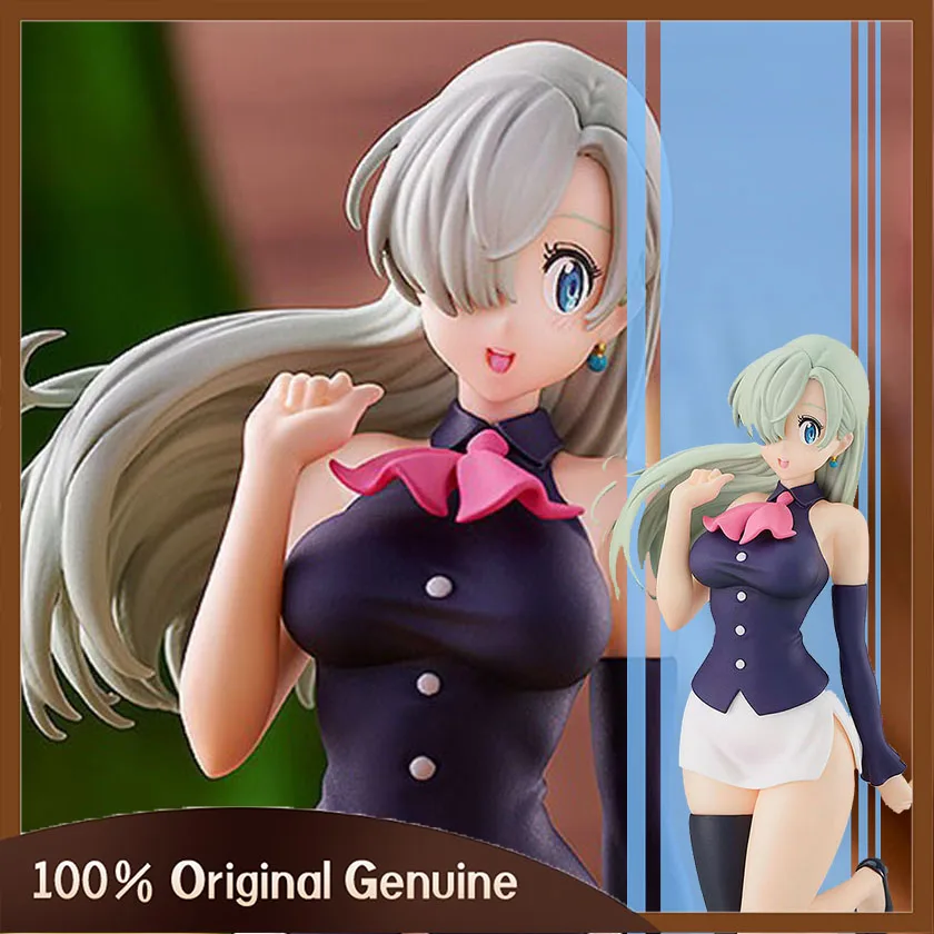 Anime Elizabeth Liones The Seven Deadly Sins Action Figure Ornaments 100% Original Genuine Collection Model Doll Toys Realshot