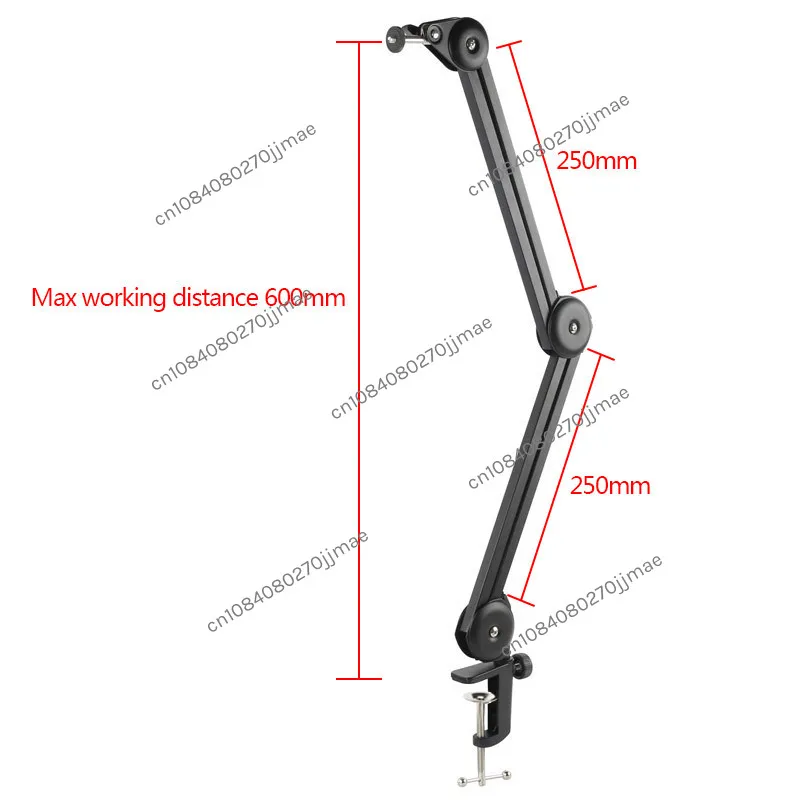 250 мм 400 Настольный кронштейн с клипсой видео микроскоп Видео живой