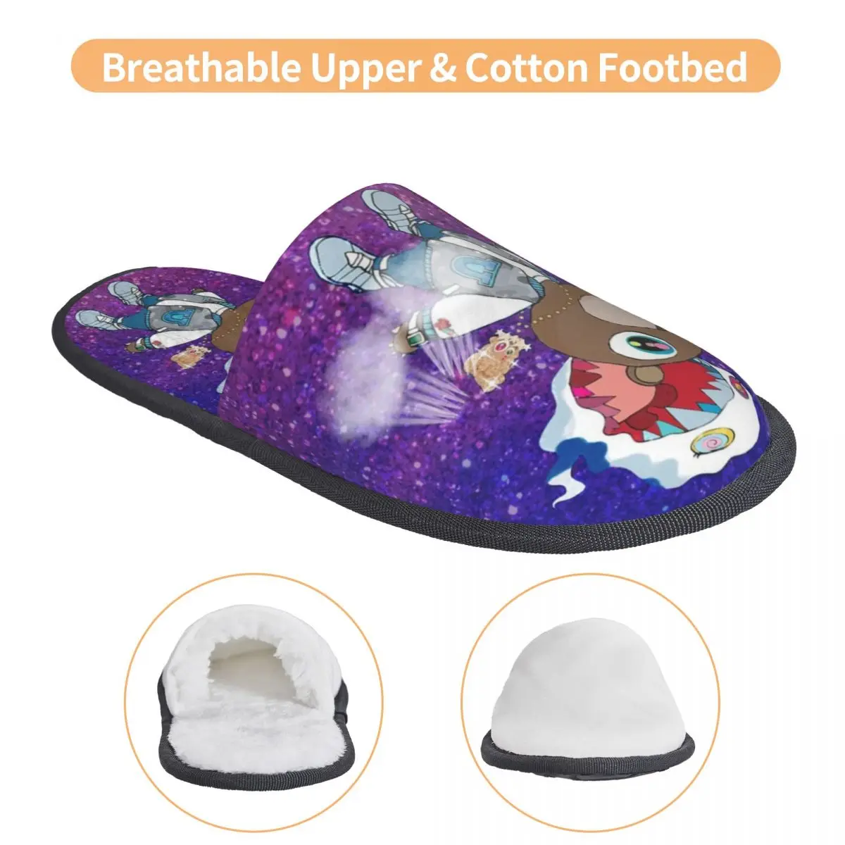Niestandardowe Kanye West Ye Bear Memory Foam kapcie damskie miękkie ciepłe domowe