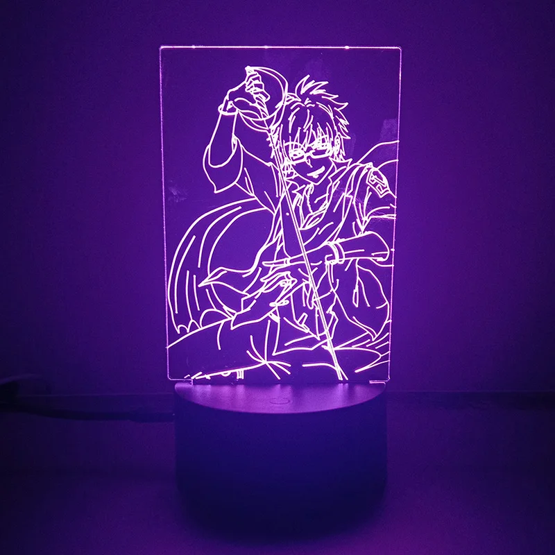 

SERVAMP Shirota Mahiru 3d Led Lamp For Bedroom Night Lights Anime Mange Figure Avatar Room Decor Cute Children's Gift Luces