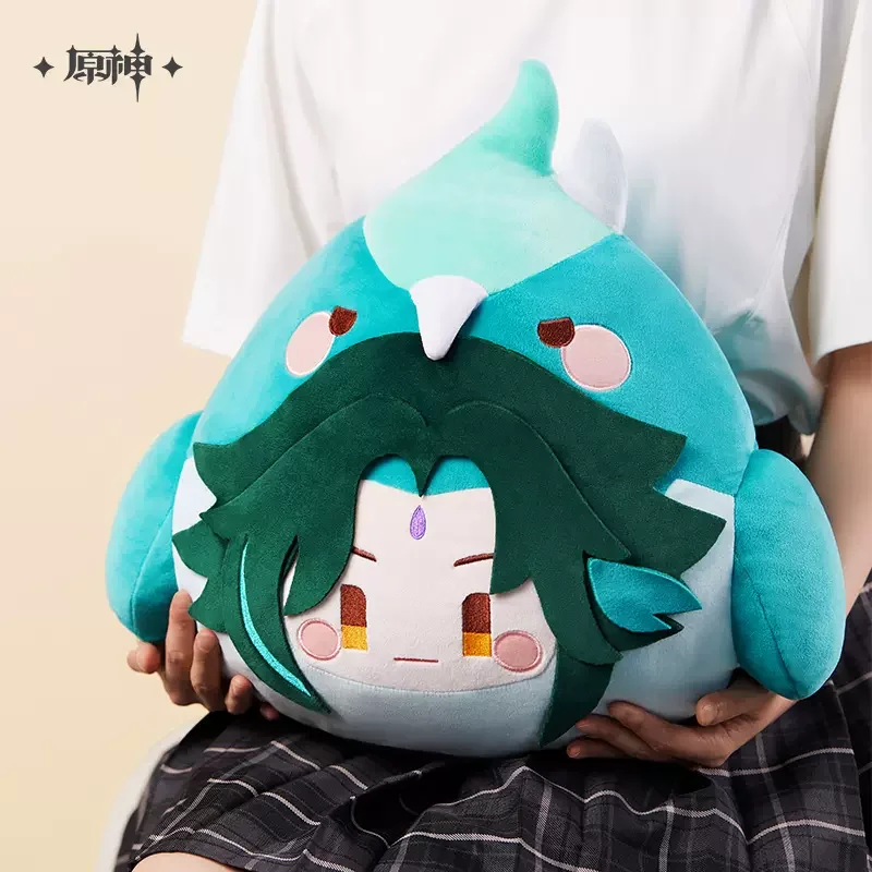 Sunsyea Genshin Impact официальный Merch miHoYo Оригинал TWTDWY тематическая серия плюшевая подушка Xiao тартаглия разбавитель Wriothesley теснари (art.: 3920c8fa094b1) - 3920c8fa094b1